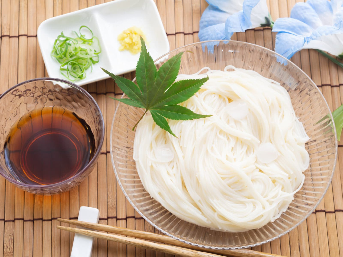 Whispering Threads of Tradition Somen Noodles' Journey Through Time