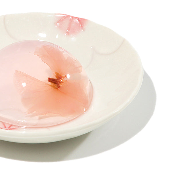 Cherry Blossom Jelly with Blooming Sakura Motif