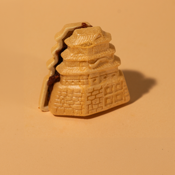 Redbean With Wafer Cake