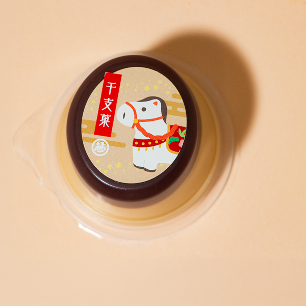 Red Bean Paste & Custard Pudding