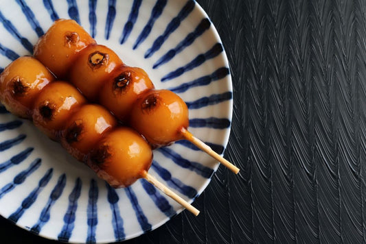 Mitarashi dango