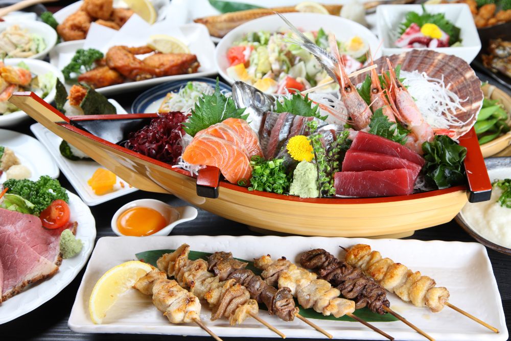 Japanese celebration dishes