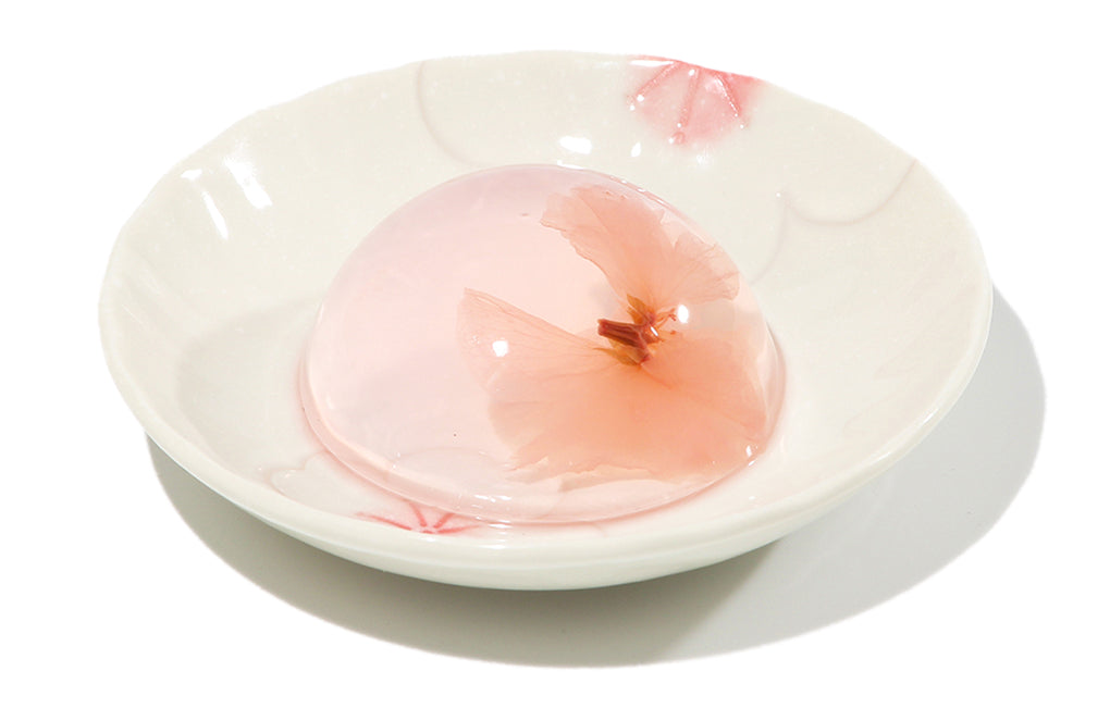 Cherry Blossom Jelly with Blooming Sakura Motif